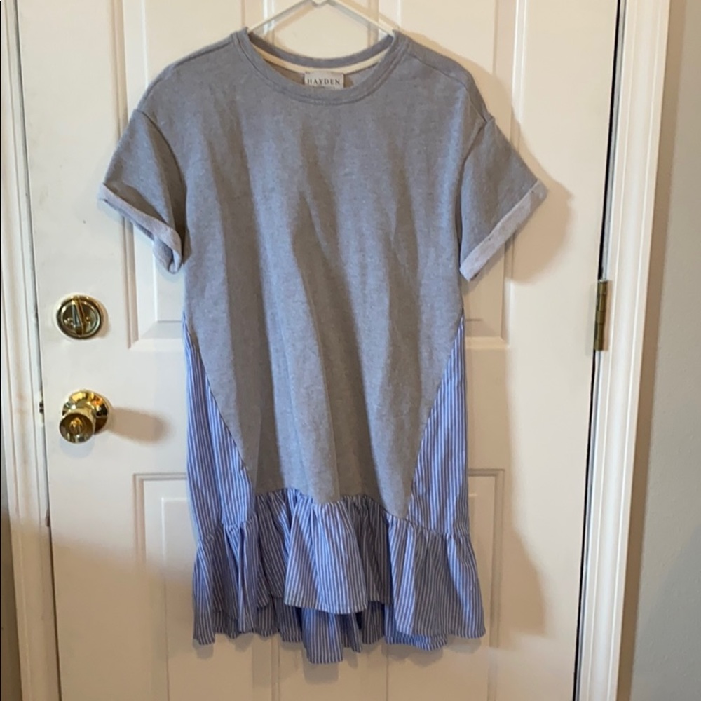 Cute color block dress sz medium